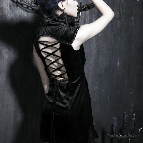 Goth Dress Punk Rave Killstar Disturbia Dollskill Widow 5+ Bundle New With Tags - Picture 16 of 16